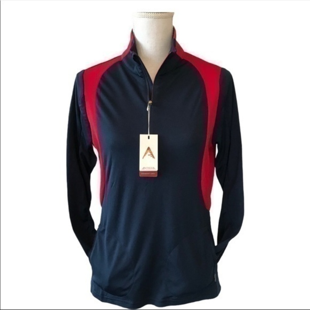 Antigua women’s Delta Desert Dry 1/4 zip jacket NWT